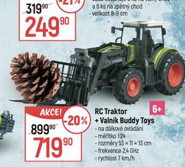 RC TRAKTOR + VALNK BUDDY TOYS