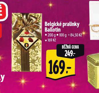 BELGICK PRALINKY BALLOTIN