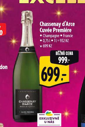 CHASSENAY D'ARCE CUVE PREMIRE