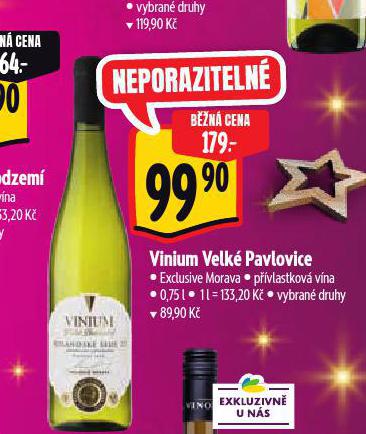 VINIUM VELK PAVLOVICE