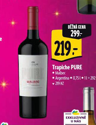 TRAPICHE PURE