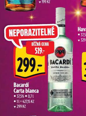 BACARD CARTA BLANCA