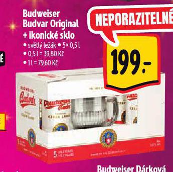 PIVO BUDWEISER BUDVAR