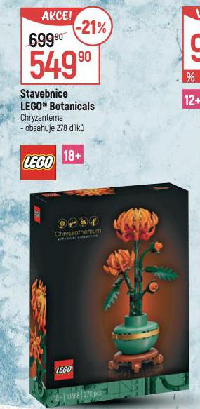 STAVEBNICE LEGO BOTANICALS