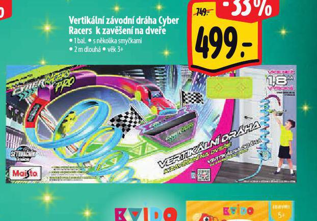 VERTIKLN ZVODN DRHA CYBER RACERS K ZAV̊EN NA DVEE