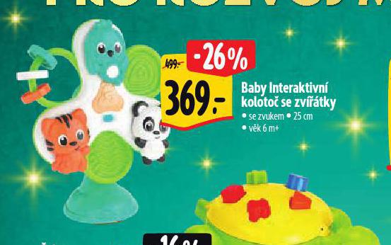 BABY INTERAKTIVN KOLOTO SE ZVTKY