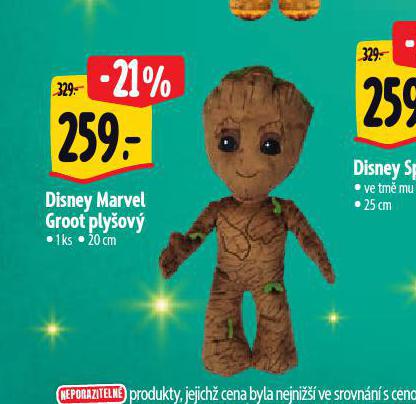 DISNEY MYRVEL GROOT PLYOV