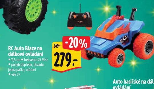 RC AUTO BLAZE NA DLKOV OVLDN