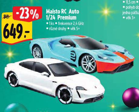 MAISTO RC AUTO 1/24 PREMIUM