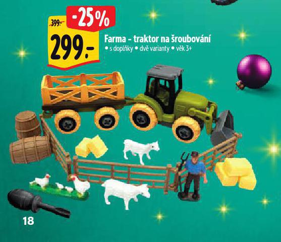 FARMA - TRAKTOR NA ROUBOVN