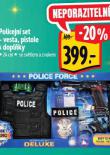 POLICEJN SET - VESTA, PISTOLE S DOPLKY