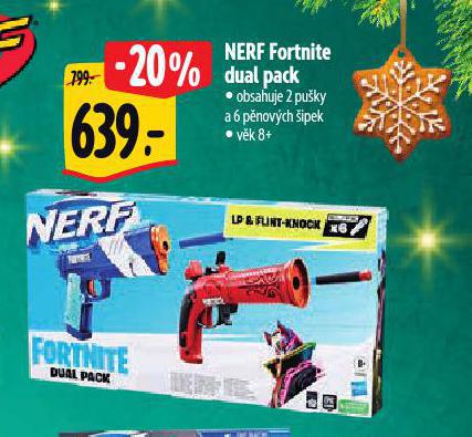 NERF FORTNITE DUAL PACK