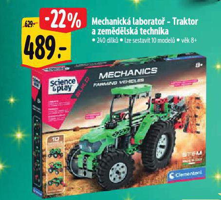 MECHANICK LABORATO - TRAKTOR A ZEMDELSK TECHNIKA