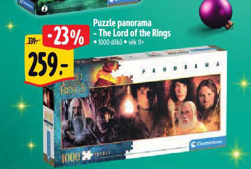 PUZZLE PANORAMA - THE LORD OF THE RINGS