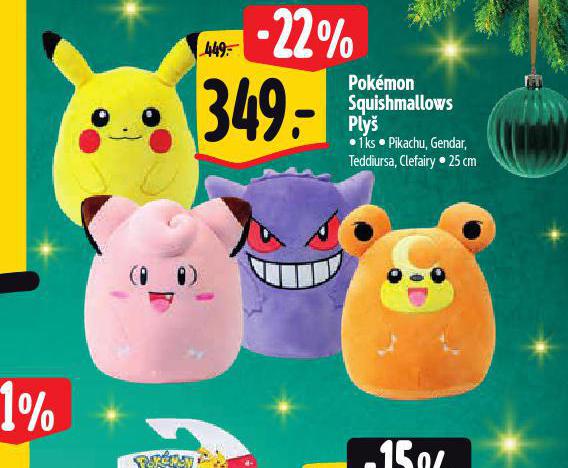 POKMON SQUISHMALLOWS PLY