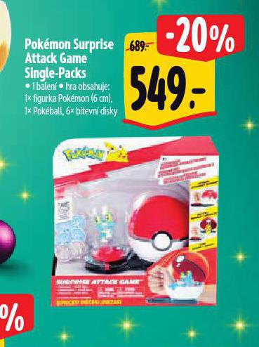 POKMON SURPRISE ATTACK GAME SINGLE-PACKS