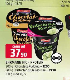 EHRMANN HIGH PROTEIN  CHOCOLATE PUDDING