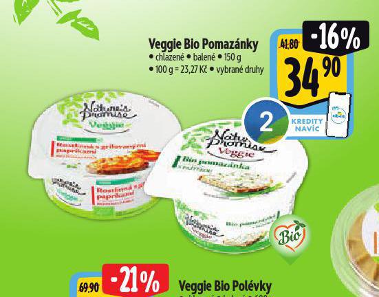 VEGGIE BIO POMAZNKY