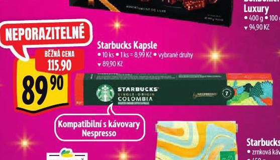 STARBUCKS KVOV KAPSLE