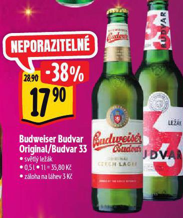 PIVO BUDVAR 33