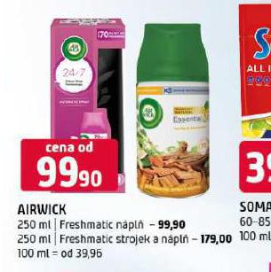 AIRWICK FRESHMATIC STROJEK + NPL