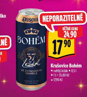 PIVO KRUOVICE BOHM