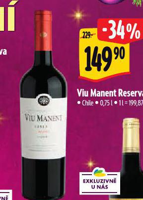 VIU MANENT RESERVA