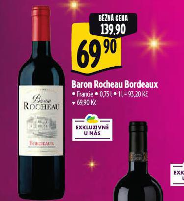 BARON ROCHEAU BORDEAUX