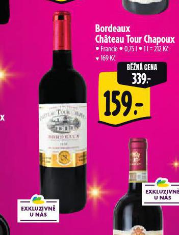 BORDEAUX CHATEAU TOUR CHAPOUX