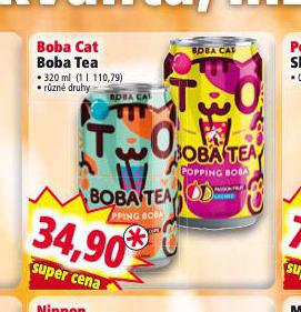 BOBA CAT BOBA TEA