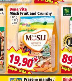 BONA VITA MSLI FRUIT AND CRUNCHY