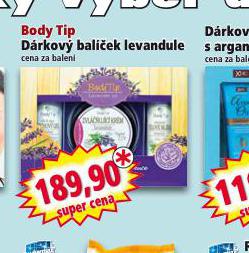 BODY TIP DRKOV BALEK LEVANDULE