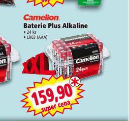 CAMELION BATERIE PLUS ALKALINE