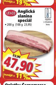 ANGLICK SLANINA SPECIL