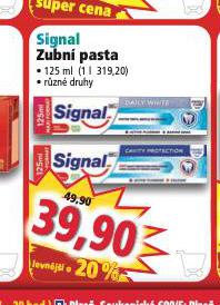 SIGNAL ZUBN PASTA