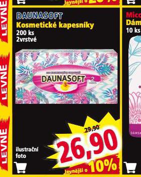 DAUNASOFT KOSMETICK KAPESNKY