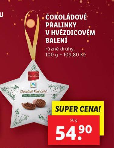 OKOLDOV PRALINKY V HVZDICOVM BALEN