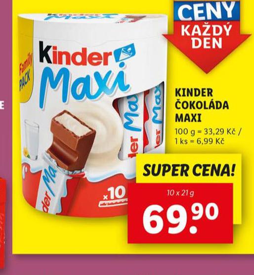 KINDER OKOLDA MAXI