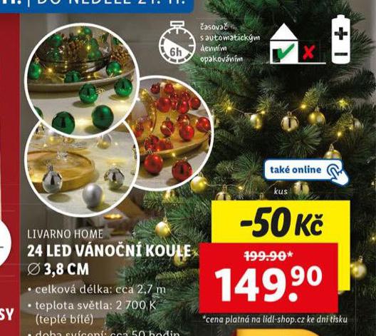 24 LED VNON KOULE