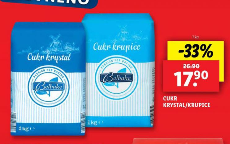 CUKR KRYSTAL / KRUPICE