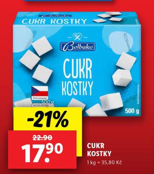 CUKR KOSTKY