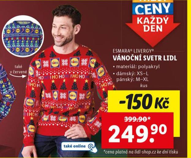 VNON SVETR LIDL