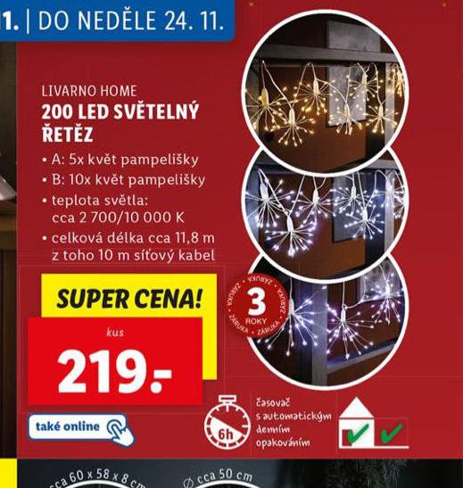 20 LED SVTELN ETZ