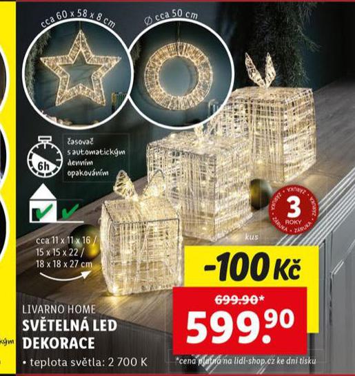 SVTELN LED DEKORACE