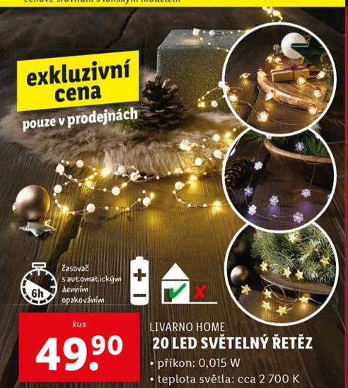 20 LED SVTELN ETZ