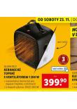 KERAMICK TOPEN S VENTILTOREM 1200 W