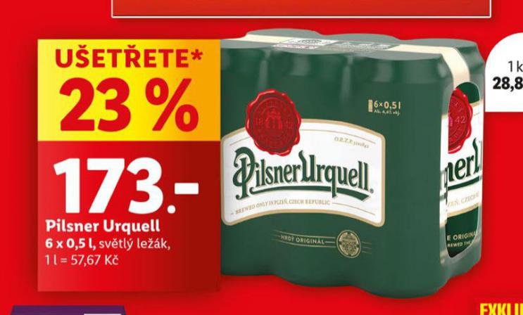 PIVO PILSNER URQUELL