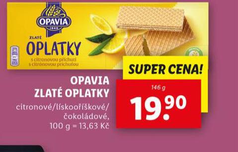 OPAVIA OPLATKY ZLAT