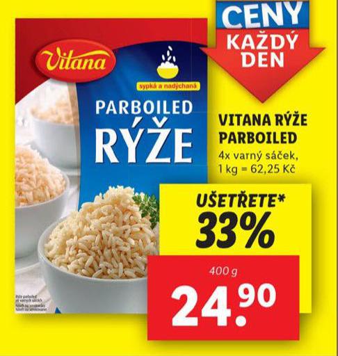 VITANA PARBOILED RݎE