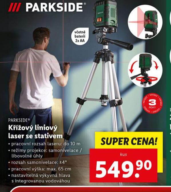 K͎OV LINIOV LASER SE STATIVEM